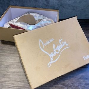 Christian Louboutin heels, Red Bottoms Size 40 UK.